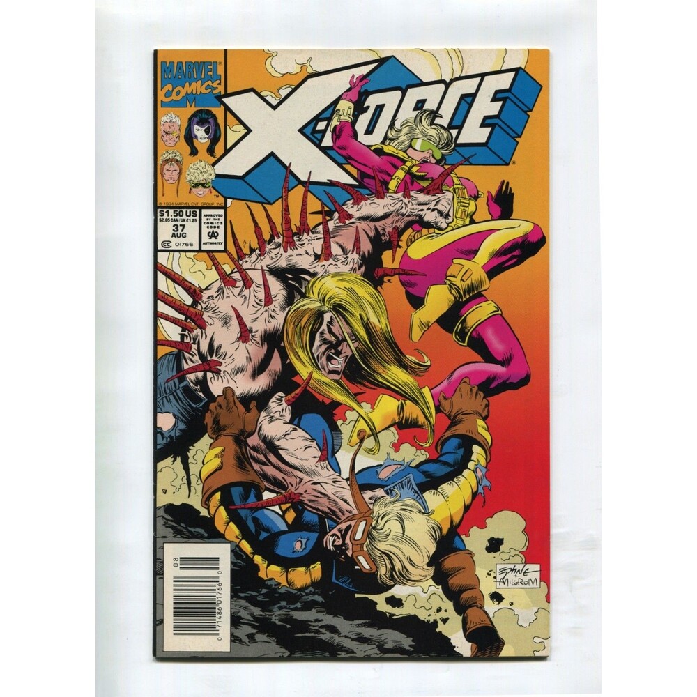 X-Force #37 Marvel Comics 1994 Newsstand Edition Comic Book